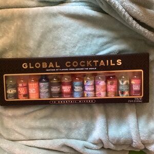 Global Cocktails 12 Cocktail Mixers Set  No Alcohol